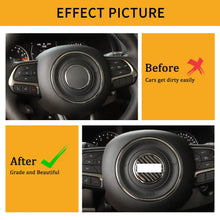 For Jeep Renegade 16+/ Grand Cherokee 11-21/ Cherokee14+/ Wrangler JK 11-18 Steering Wheel Center Trim Cover RT-TCZ