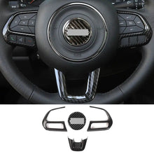 For Jeep Renegade 2015+ & Compass 2017-2025 Steering Wheel Frame Trim Decor Cover 4 Pcs RT-TCZ