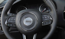 For Jeep Renegade 2015+ & Compass 2017-2025 Steering Wheel Frame Trim Decor Cover 4 Pcs RT-TCZ