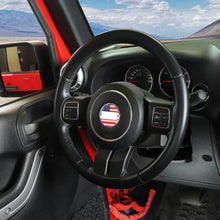 For Jeep Renegade 2016+/ Gland Cherokee 11-20/ Cherokee14+/ Wrangler JK 11-18 Steering Wheel Center Trim Cover American Flag RT-TCZ