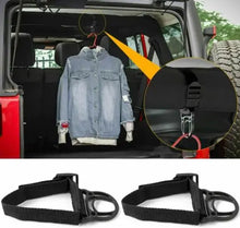 For Jeep Universal 2PCS Roll Bar Coat Hanger Clothes Hook RT-TCZ