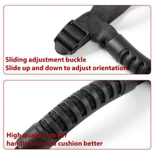 For Jeep Universal 4-Door Top Roll Bar Grab Handles Grip Black RT-TCZ