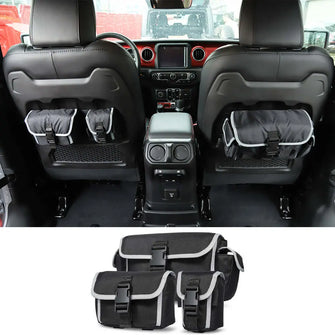 For Jeep Universal Car Backseat Storage Bag & Multi-Size Tailgate Organizer Bag RT-TCZ