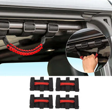 For Jeep Universal Top Roll Bar Paracord Grab Handles Grip Handle 4pcs RT-TCZ
