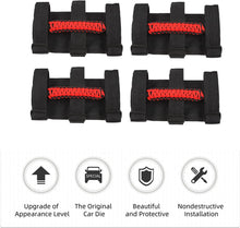 For Jeep Universal Top Roll Bar Paracord Grab Handles Grip Handle 4pcs RT-TCZ
