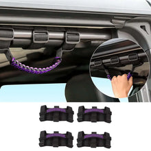 For Jeep Universal Top Roll Bar Paracord Grab Handles Grip Handle 4pcs RT-TCZ