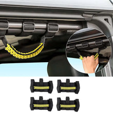 For Jeep Universal Top Roll Bar Paracord Grab Handles Grip Handle 4pcs RT-TCZ