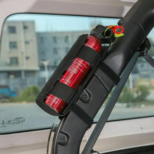 For Jeep Wrangler CJ YJ LJ TJ JK JL Roll Bar Fire Extinguisher Mount Holder RT-TCZ
