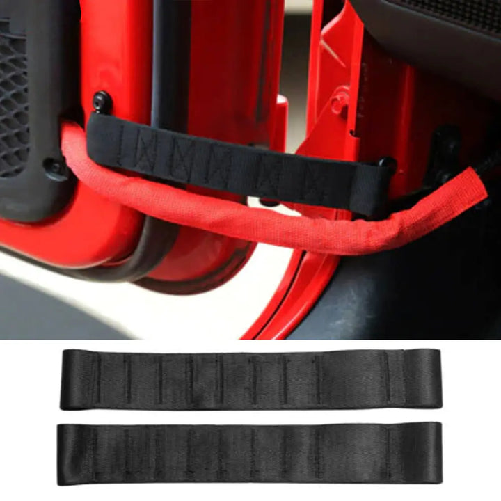 Jeep Wrangler Door Straps | Heavy Duty Door Limiting Straps