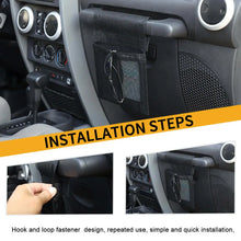 For Jeep Wrangler CJ YJ TJ JK JKU JL Co-Pilot Grab Bar Handle Hanging Storage Bags RT-TCZ