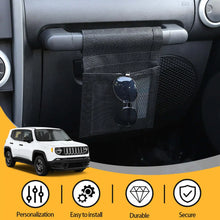 For Jeep Wrangler CJ YJ TJ JK JKU JL Co-Pilot Grab Bar Handle Hanging Storage Bags RT-TCZ