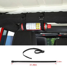For Jeep Wrangler CJ YJ TJ JK JL JT Soft Top Rear Window Roll-Up Snap Straps RT-TCZ