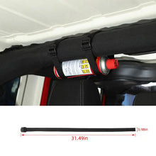 For Jeep Wrangler CJ YJ TJ JK JL JT Soft Top Rear Window Roll-Up Snap Straps RT-TCZ
