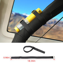 For Jeep Wrangler CJ YJ TJ JK JL JT Soft Top Rear Window Roll-Up Snap Straps RT-TCZ