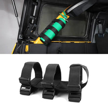 For Jeep Wrangler CJ YJ TJ LJ JK JL JT Roll Bar Fire Extinguisher Holder Adjustable Strap Mount RT-TCZ