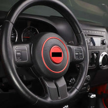 For Jeep Wrangler JK 07-18/Grand Cherokee 11-13 /Patriot 11-16 2X Steering Wheel Central Ring Trim RT-TCZ