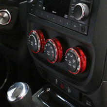 For Jeep Wrangler JK 11-18/ Compass Patriot 10-16 / Liberty 08-12 Air Conditioner Switch Knob Trim Ring RT-TCZ