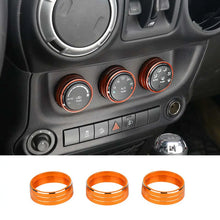 For Jeep Wrangler JK 11-18/ Compass Patriot 10-16 / Liberty 08-12 Air Conditioner Switch Knob Trim Ring RT-TCZ