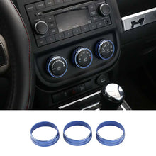 For Jeep Wrangler JK 11-18/ Compass Patriot 10-16 / Liberty 08-12 Air Conditioner Switch Knob Trim Ring RT-TCZ