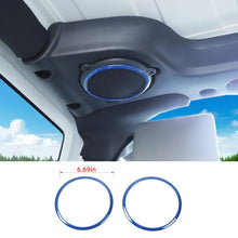 For Jeep Wrangler JK 2007-2014 Car Roof Sound Speaker Trim Ring Cover Bezel RT-TCZ