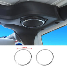 For Jeep Wrangler JK 2007-2014 Car Roof Sound Speaker Trim Ring Cover Bezel RT-TCZ