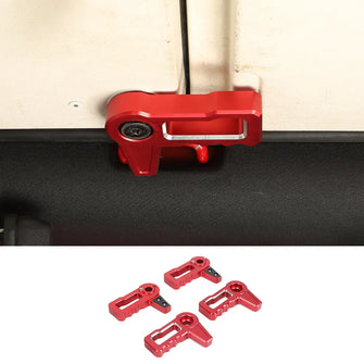 For Jeep Wrangler JK 4 x Hardtop Release Roof Remove Handle Cover Trim Aluminum RT-TCZ