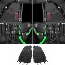 For Jeep Wrangler JK JKU 4 Doors Trunk Roll Bar Storage Bag Cage Multi-Pockets RT-TCZ