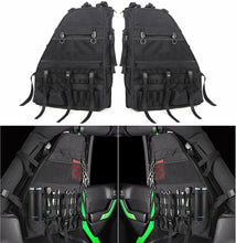 For Jeep Wrangler JK JKU 4 Doors Trunk Roll Bar Storage Bag Cage Multi-Pockets RT-TCZ
