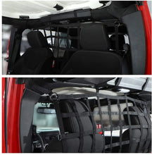 For Jeep Wrangler JK JKU JL JLU JT Rear Seat Net Mesh Cargo Net Dog Barrier RT-TCZ