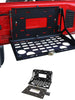For Jeep Wrangler JK JL 2/4 Door Tailgate Table Metal Storage Rack Foldable Cargo Shelf RT-TCZ
