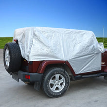 For Jeep Wrangler JK JL 2Door Car Rain Snow Cover Windproof Dustproof UV Protection Sunshade RT-TCZ