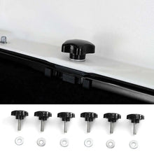 For Jeep Wrangler JK JL 4-Door 6x Hardtop Quick Removal Bolts Thumb Screws RT-TCZ