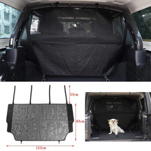 For Jeep Wrangler JK JL 4-Door Back Rear Trunk Isolation Net Pets Fence RT-TCZ