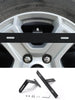 For Jeep Wrangler JK JL Spare Tire License Plate Relocation Bracket Holder Black RT-TCZ