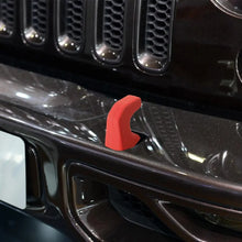 For Jeep Wrangler JK, JL & Gladiator JT Front Bumper Tow Hook Cover Trim Exterior Accent Narrow Style RT-TCZ