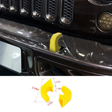 For Jeep Wrangler JK, JL & Gladiator JT Front Bumper Tow Hook Cover Trim Exterior Accent Narrow Style RT-TCZ
