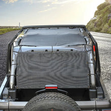 For Jeep Wrangler JL JK TJ 4Doors Rear Trunk Sunshade Mesh Cover Bikini anti-UV RT-TCZ