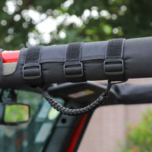 For Jeep Wrangler JL JK TJ YJ & Gladiator JT Roll Bar Grab Handles Paracord Grip Handle 2PCS RT-TCZ