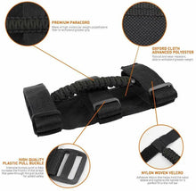 For Jeep Wrangler JL JK TJ YJ & Gladiator JT Roll Bar Grab Handles Paracord Grip Handle 2PCS RT-TCZ