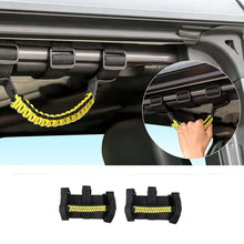 For Jeep Wrangler JL JK TJ YJ & Gladiator JT Roll Bar Grab Handles Paracord Grip Handle 2PCS RT-TCZ