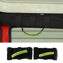 For Jeep Wrangler JL JK TJ YJ & Gladiator JT Roll Bar Grab Handles Paracord Grip Handle 2PCS RT-TCZ