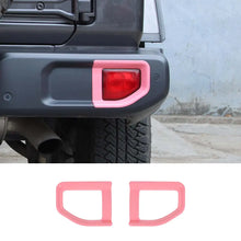 For Jeep Wrangler JL JLU 2018+ Rear Bar Fog Light Trim Ring Bezel RT-TCZ