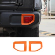 For Jeep Wrangler JL JLU 2018+ Rear Bar Fog Light Trim Ring Bezel RT-TCZ