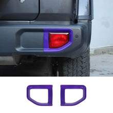 For Jeep Wrangler JL JLU 2018+ Rear Bar Fog Light Trim Ring Bezel RT-TCZ