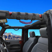 For Jeep Wrangler  JL JT JK YJ TJ 2X Roll Bar Grab Handle Top Paracord Grip Handle Wide Style RT-TCZ