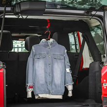 For Jeep Wrangler TJ JK JKU JL JLU 37.5CM Roll Bar Coat Hanger Clothes Hook RT-TCZ