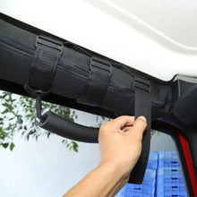 For Jeep Wrangler TJ JK JKU JL JLU JT 2X Top Roll Bar Grab Handles Grip Wide RT-TCZ