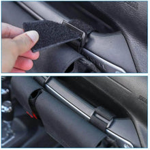 For Jeep Wrangler TJ JK JKU JL JLU Passenger Grab Handles Storage Bag Organizer, 2 in 1 Pocket Multi-Purpose Storage Bag RT-TCZ