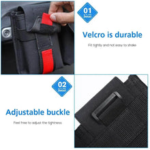 For Jeep Wrangler TJ JK JKU JL JLU Passenger Grab Handles Storage Bag Organizer, 2 in 1 Pocket Multi-Purpose Storage Bag RT-TCZ