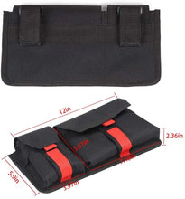 For Jeep Wrangler TJ JK JKU JL JLU Passenger Grab Handles Storage Bag Organizer, 2 in 1 Pocket Multi-Purpose Storage Bag RT-TCZ